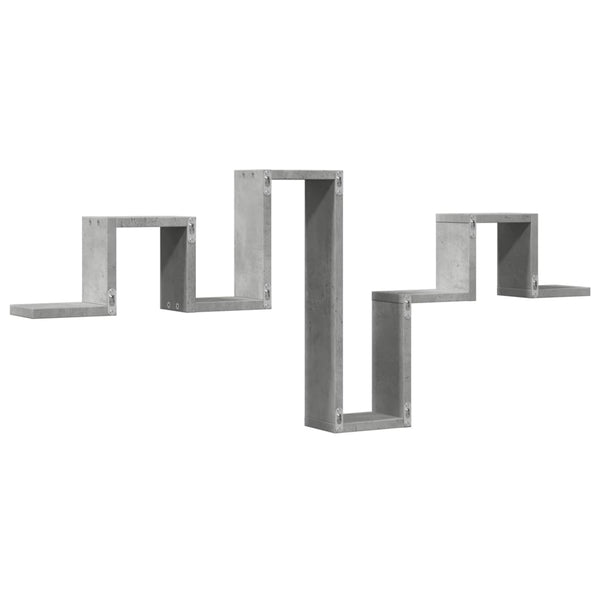 Wandregal Betongrau 104,5 cm