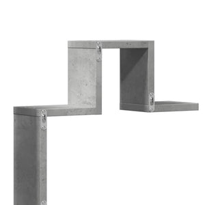 Wandregal Betongrau 104,5 cm