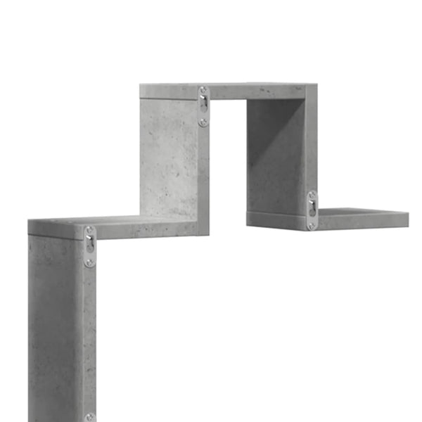 Wandregal Betongrau 104,5 cm