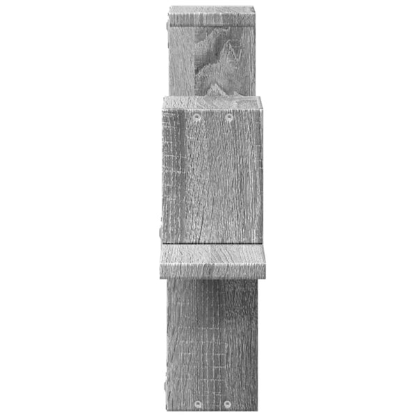 Graues Wandregal Sonoma, 104,5 cm