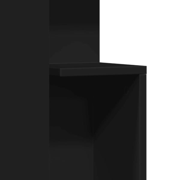Schwarzer Beistelltisch 35x35x60 cm