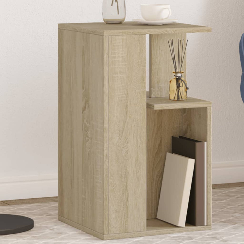 Sonoma Eiche Beistelltisch 35x35x60cm