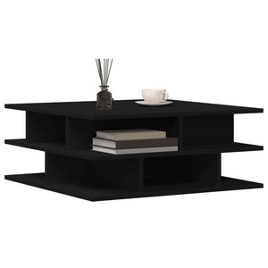 Schwarzer Couchtisch 70x70 cm