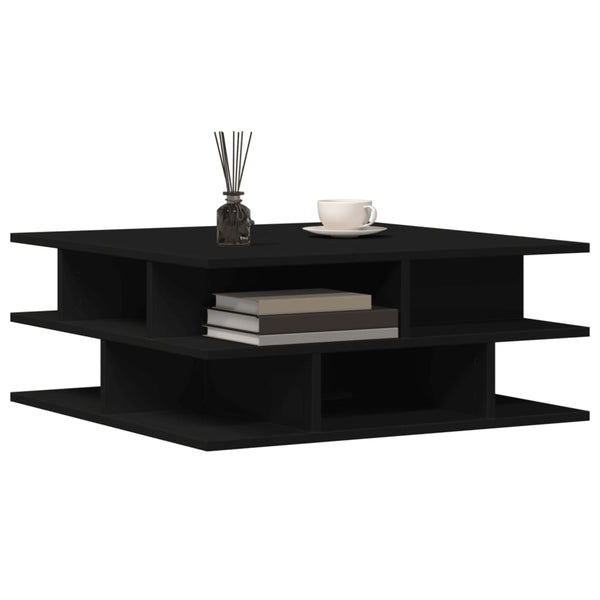 Schwarzer Couchtisch 70x70 cm