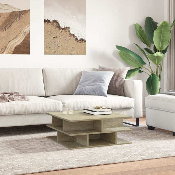 Sonoma Eiche Couchtisch 70x70 cm