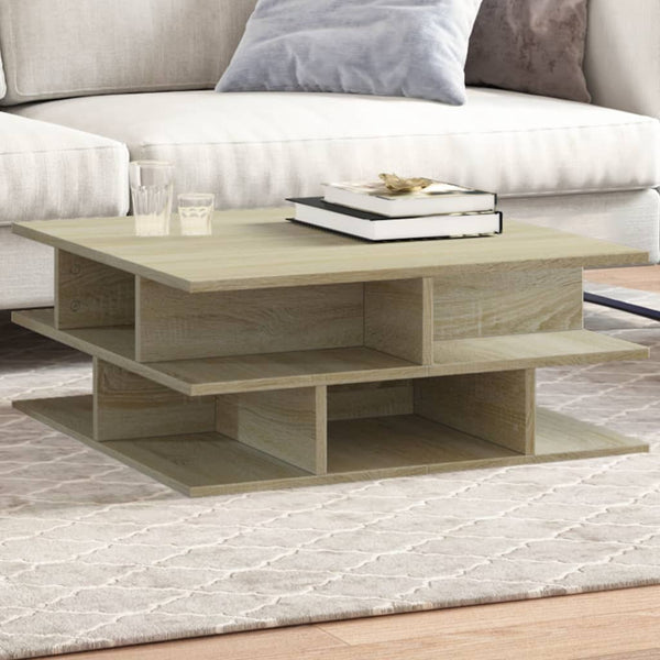 Sonoma Eiche Couchtisch 70x70 cm