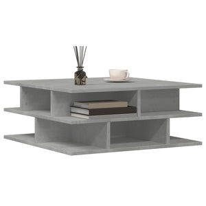Betongrauer Couchtisch 70x70 cm