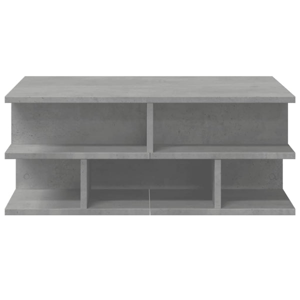 Betongrauer Couchtisch 70x70 cm