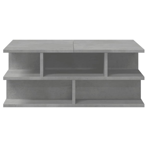 Betongrauer Couchtisch 70x70 cm