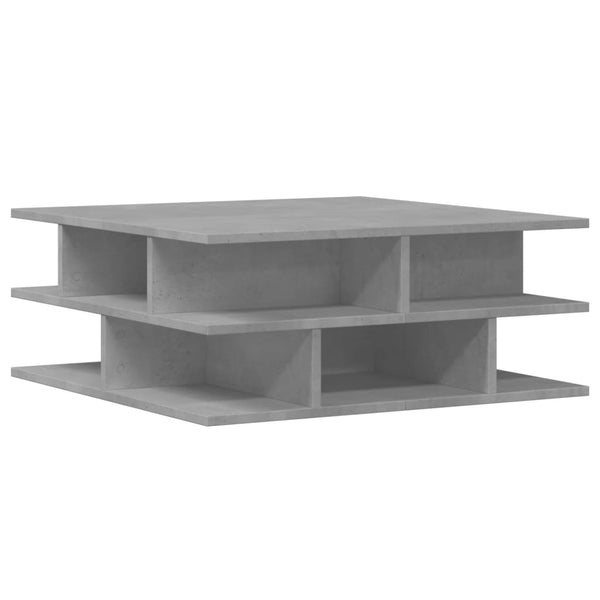 Betongrauer Couchtisch 70x70 cm