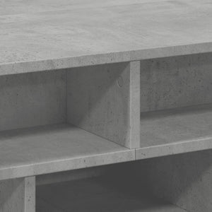 Betongrauer Couchtisch 70x70 cm