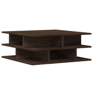 Couchtisch Braun Eichenoptik 70x70 cm