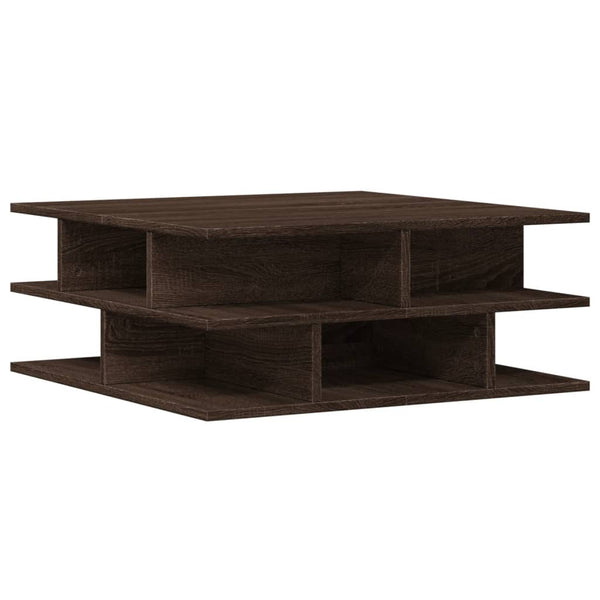 Couchtisch Braun Eichenoptik 70x70 cm
