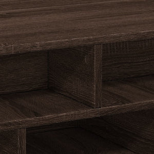 Couchtisch Braun Eichenoptik 70x70 cm