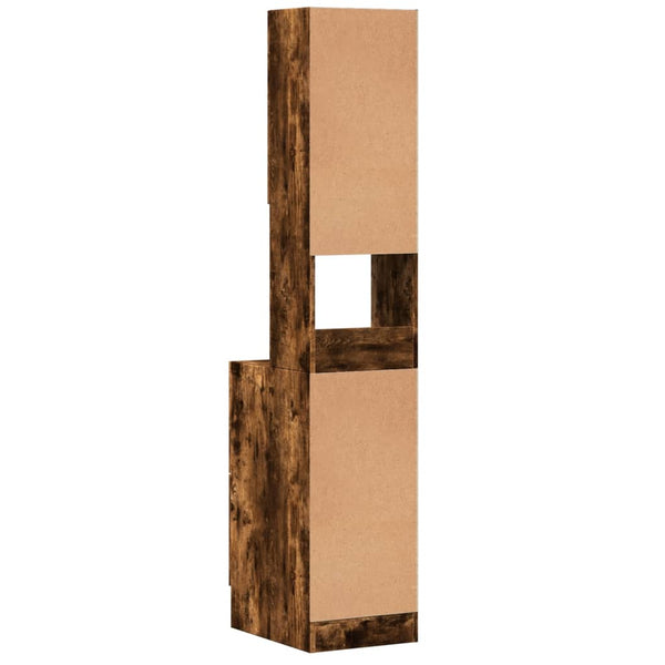 Küchenschrank Räuchereiche 35x50x180 cm