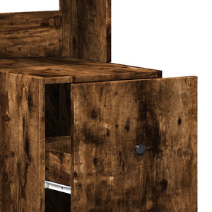 Küchenschrank Räuchereiche 35x50x180 cm