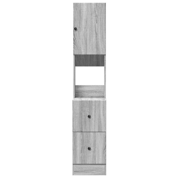 Küchenschrank Grau Sonoma 35x50x180 cm