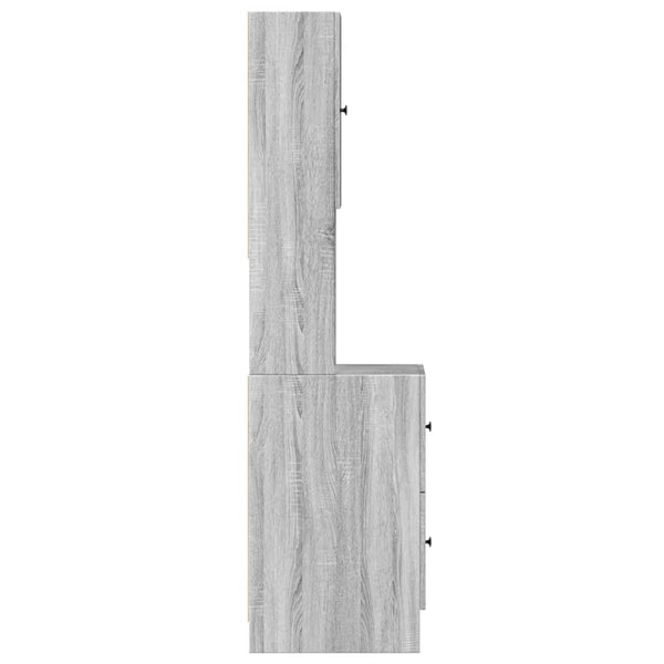 Küchenschrank Grau Sonoma 35x50x180 cm