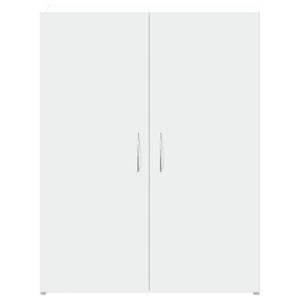 Weißer Aktenschrank Holz 60x77,5 cm