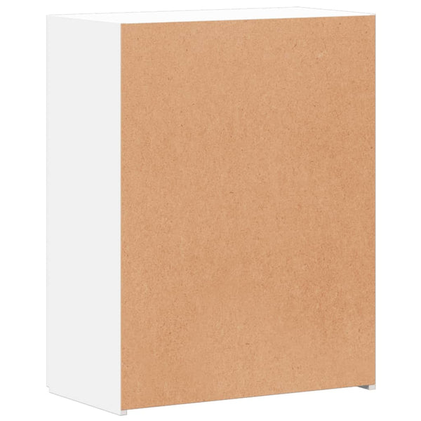 Weißer Aktenschrank Holz 60x77,5 cm