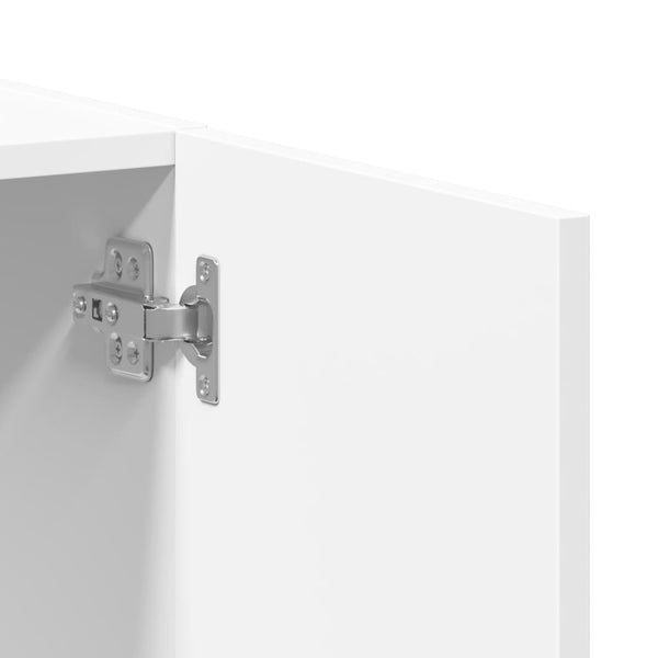 Weißer Aktenschrank Holz 60x77,5 cm