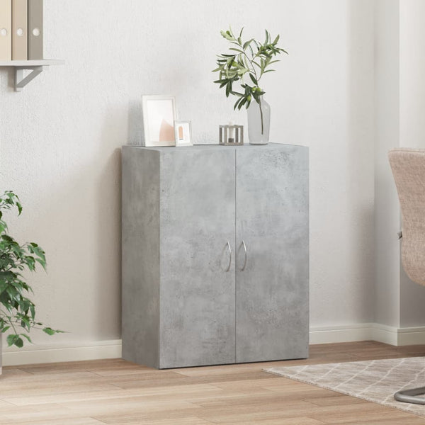 Aktenschrank Betongrau, 60 cm breit