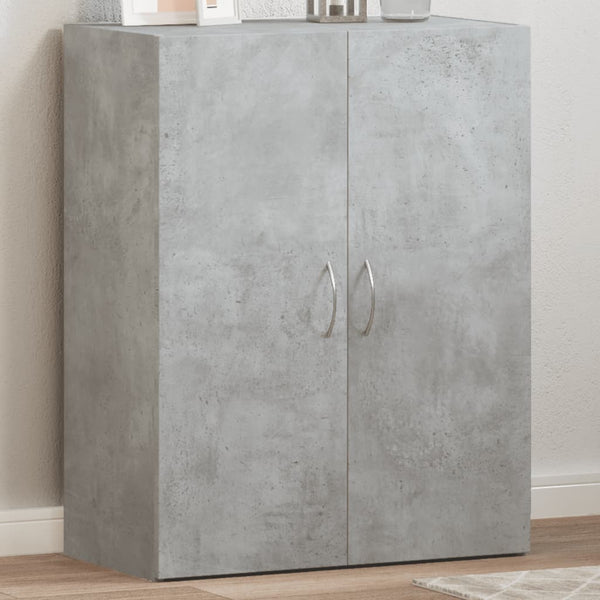 Aktenschrank Betongrau, 60 cm breit