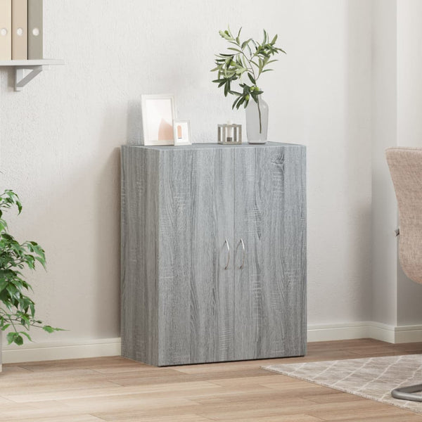 Aktenschrank Grau Sonoma 60 cm