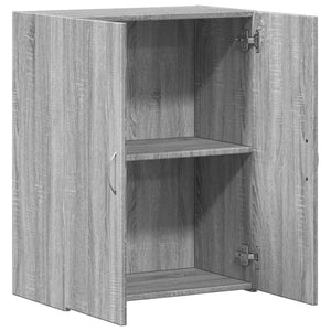 Aktenschrank Grau Sonoma 60 cm