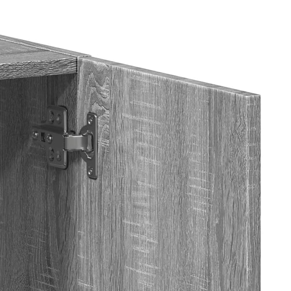 Aktenschrank Grau Sonoma 60 cm