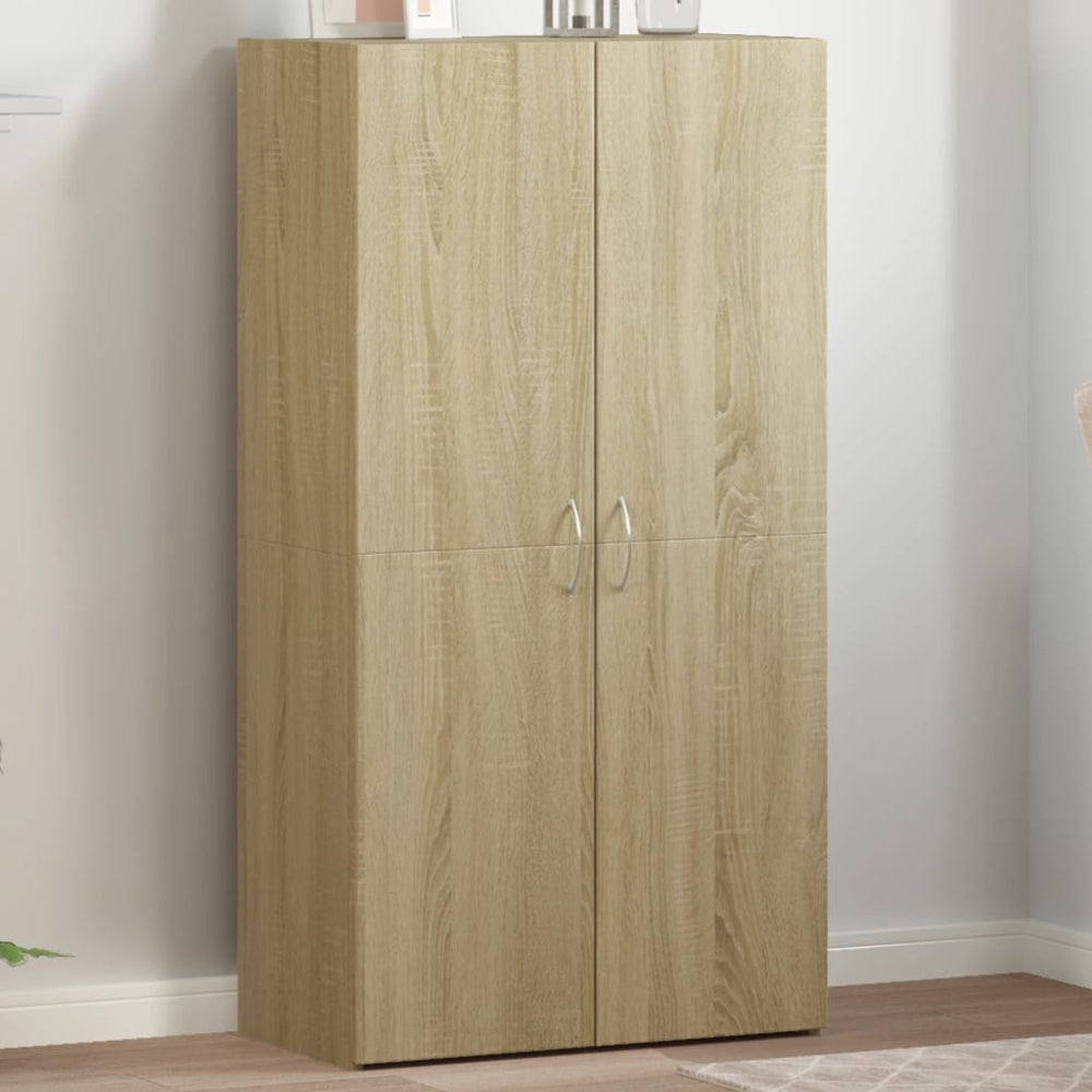 Aktenschrank Sonoma Eiche 60x32x115 cm