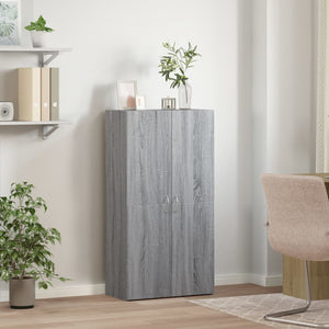 Aktenschrank Grau Sonoma 60x115 cm