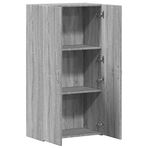 Aktenschrank Grau Sonoma 60x115 cm