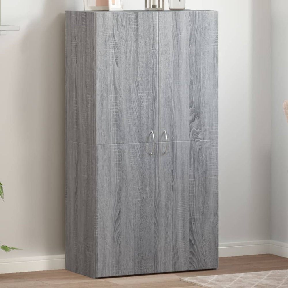 Aktenschrank Grau Sonoma 60x115 cm