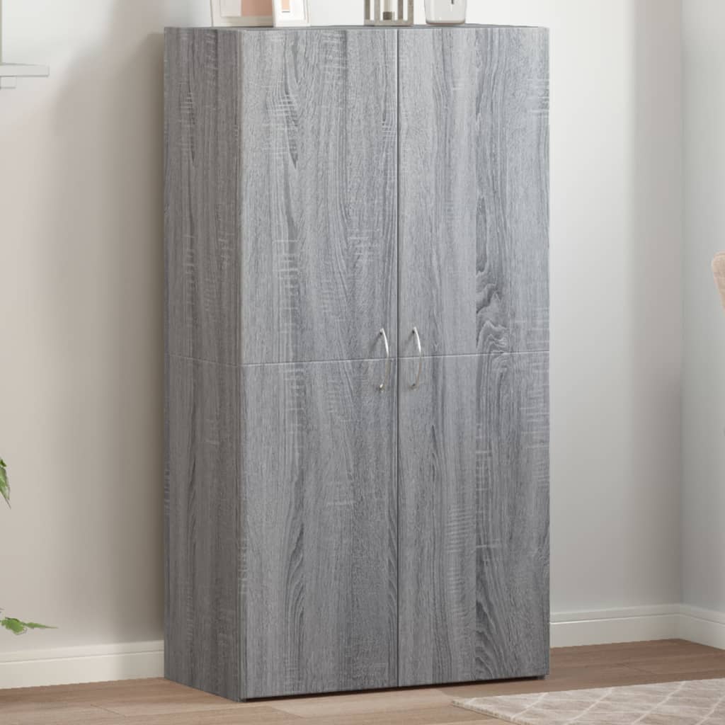 Aktenschrank Grau Sonoma 60x115 cm