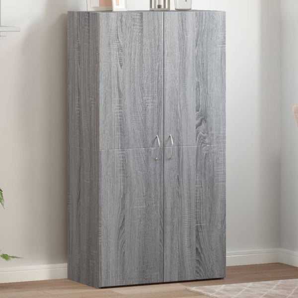 Aktenschrank Grau Sonoma 60x115 cm
