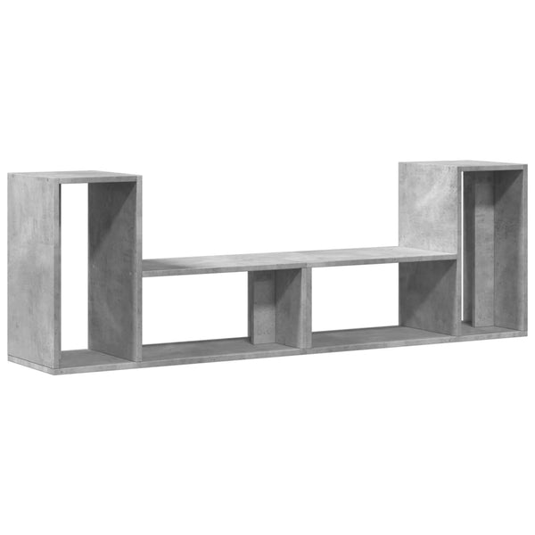 TV-Schränke, Betongrau, 75 cm, 2er-Set