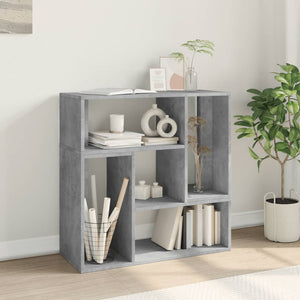 TV-Schränke, Betongrau, 75 cm, 2er-Set