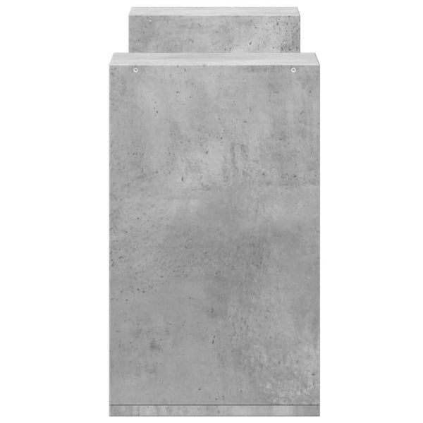 TV-Schränke, Betongrau, 75 cm, 2er-Set