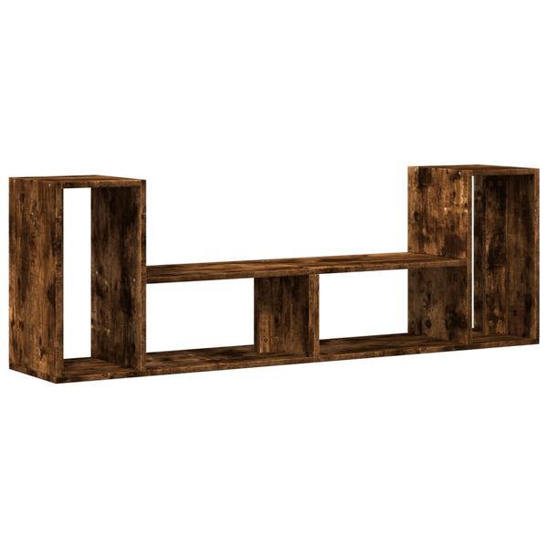 TV-Schrank Räuchereiche 75 cm, 2er-Set