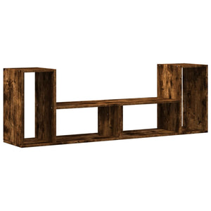 TV-Schrank Räuchereiche 75 cm, 2er-Set