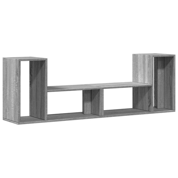 TV-Schränke Grau Sonoma 75x30x50cm, 2er Set