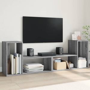 TV-Schränke Grau Sonoma 75x30x50cm, 2er Set