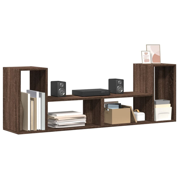 TV-Schränke Braun Eichen-Optik 2er Set