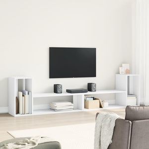TV-Schränke Weiß Holz 100x30x50cm, 2er Set