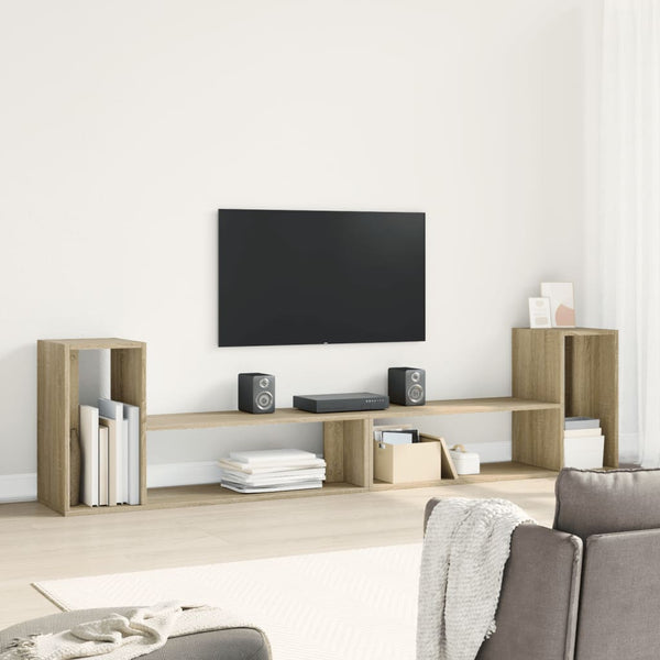TV-Schränke Sonoma Eiche, 2er-Set