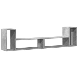 vidaXL Meubles TV 2 pcs Gris béton 100x30x50 cm Aggloméré
