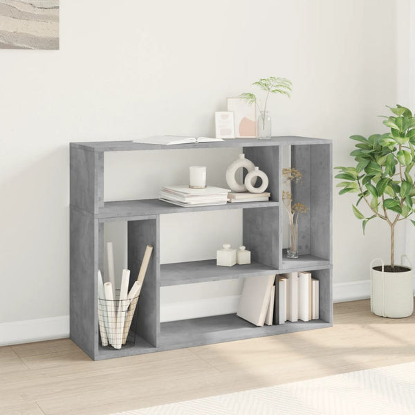 vidaXL Meubles TV 2 pcs Gris béton 100x30x50 cm Aggloméré