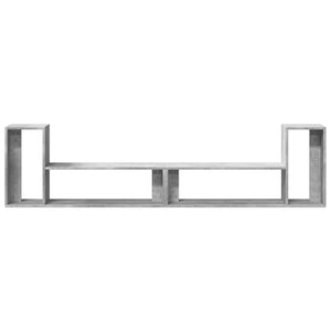 vidaXL Meubles TV 2 pcs Gris béton 100x30x50 cm Aggloméré