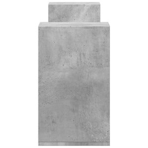 vidaXL Meubles TV 2 pcs Gris béton 100x30x50 cm Aggloméré